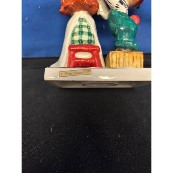 Hummel Goebel "Sheer Nonsense" Figurine Collectible Hand-Painted Red-Haired Kids - Picture 4 of 5
